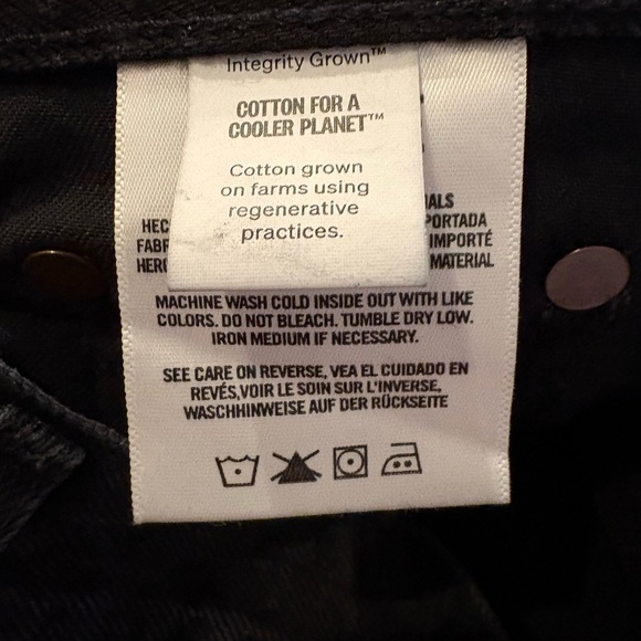 Agolde  NWT 90s Pinch Waist Jean in Black Fuse in Sz 24